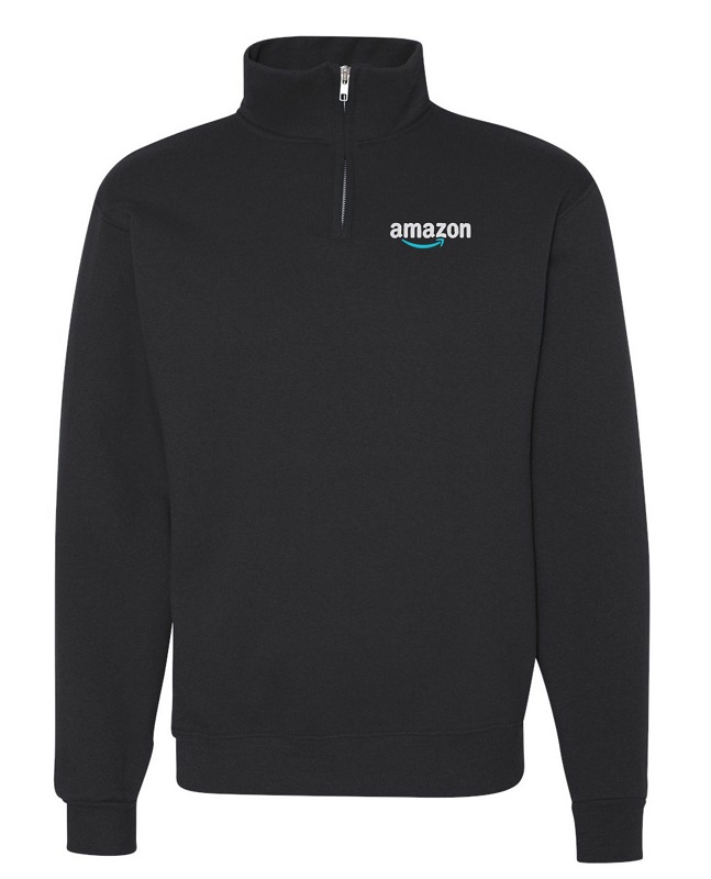 Amazon 1/4 Zip Fleece Sweatshirt (image for) Amazon 1/4 Zip Fleece Sweatshirt